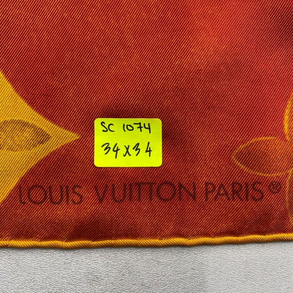 Vintage Louis Vuitton Scarf Louis Vuitton Silk Scarf Vintage Louis