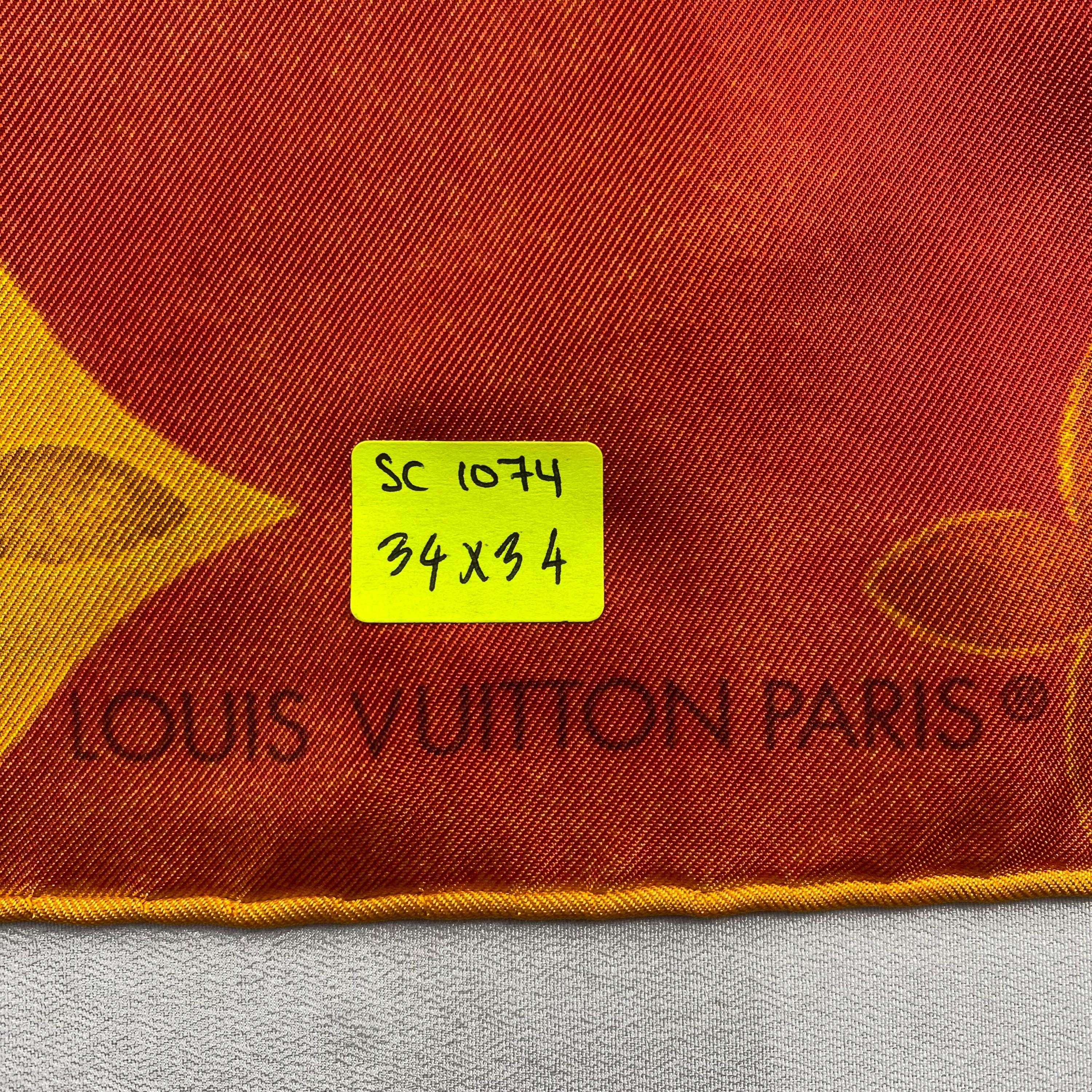 Vintage Louis Vuitton Scarf Louis Vuitton Silk Scarf Vintage Louis