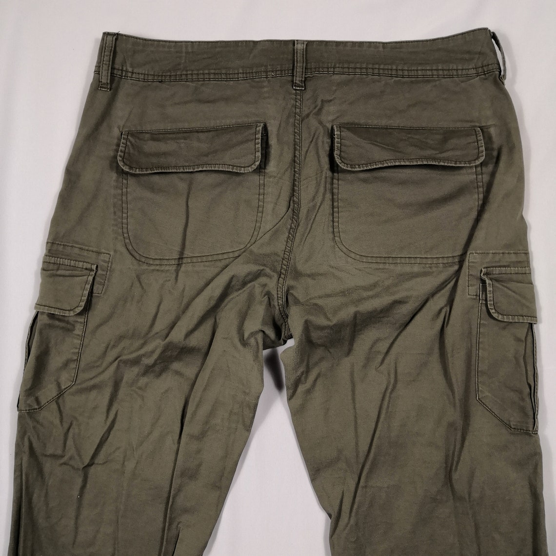 Ru Jeans Cargo Pants Tactical Utility Multi Pocket Vintage - Etsy