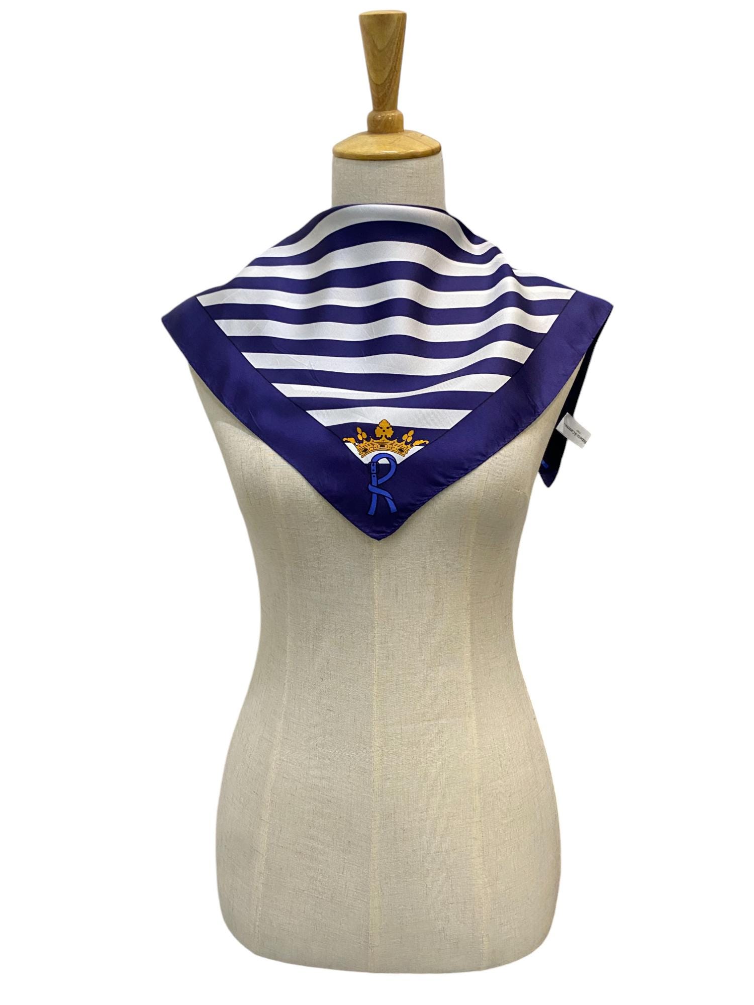 Foulard Roberta Di Camerino En Polyester Multicolore - Neuf Sans étiquette, Fabriqué En Italie