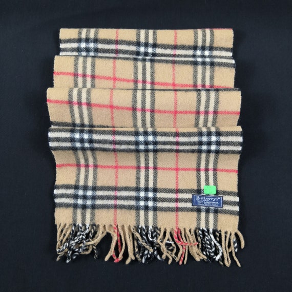 etsy burberry scarf