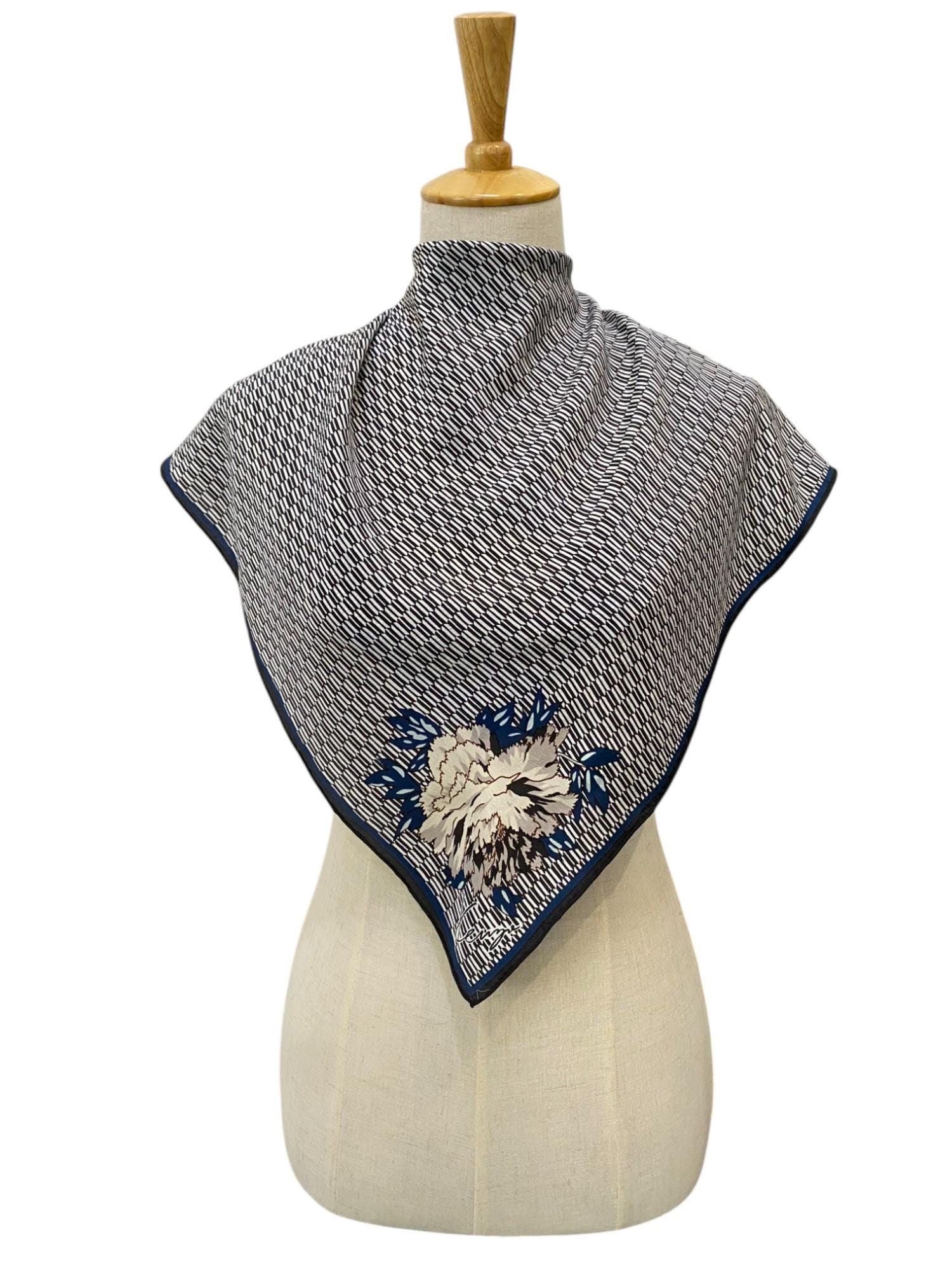 Kenzo silk scarf - Etsy 日本