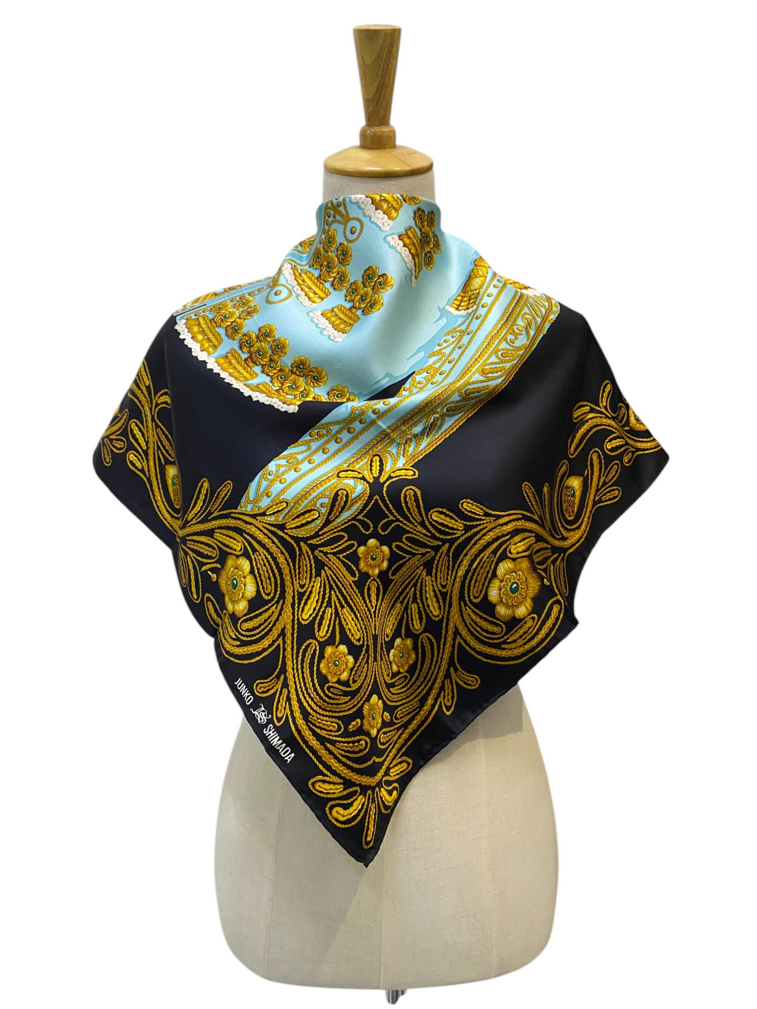 小物 CTHY HIGH-END VINTAGE SILK SCARF Vintage Silk Scarf, Twill Silk Scarf, Vintage Silk Muffler