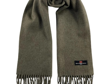 Vintage Givenchy Silk Wool Scarf Muffler Winter Neck Muffler