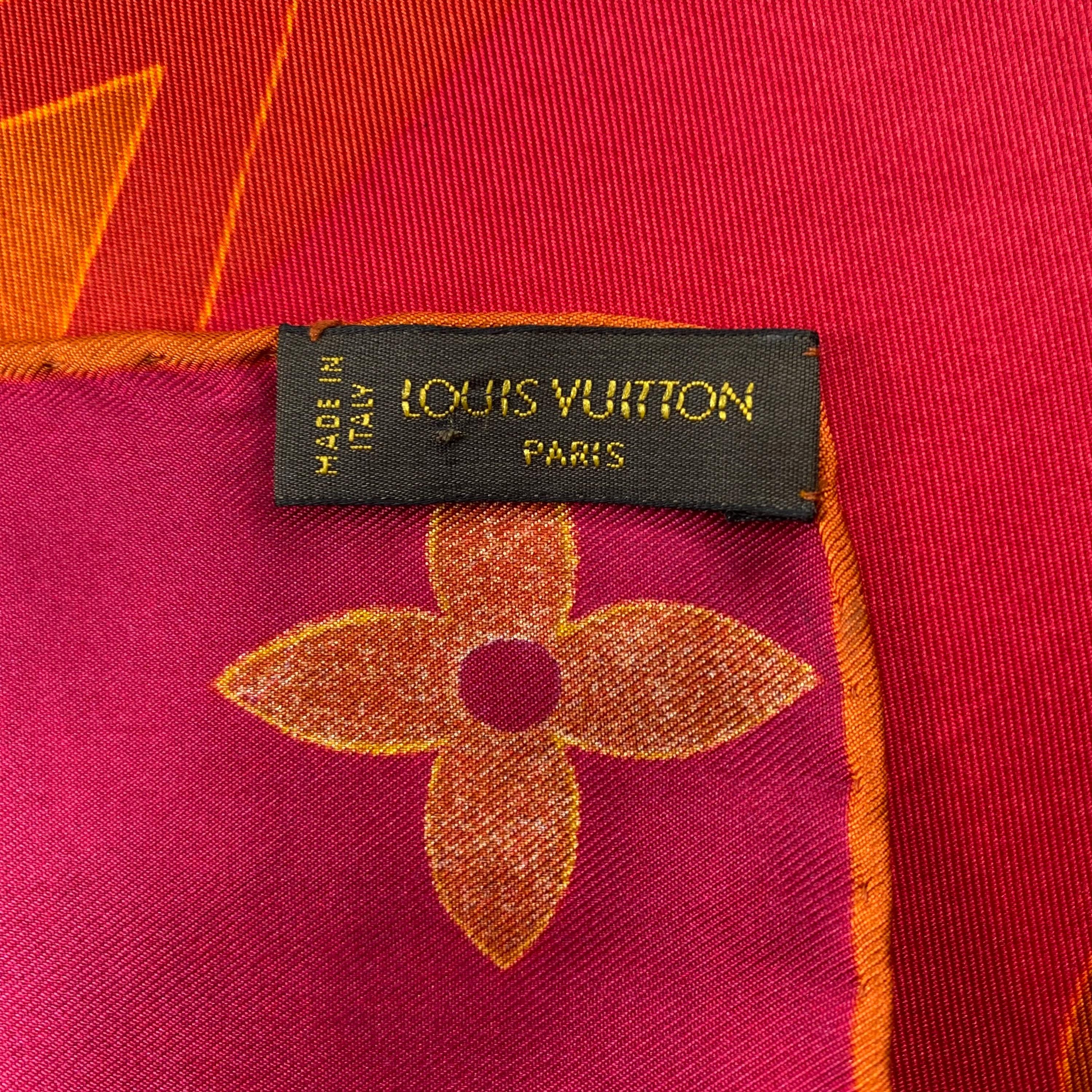 Vintage Louis Vuitton Scarf Louis Vuitton Silk Scarf Vintage Louis