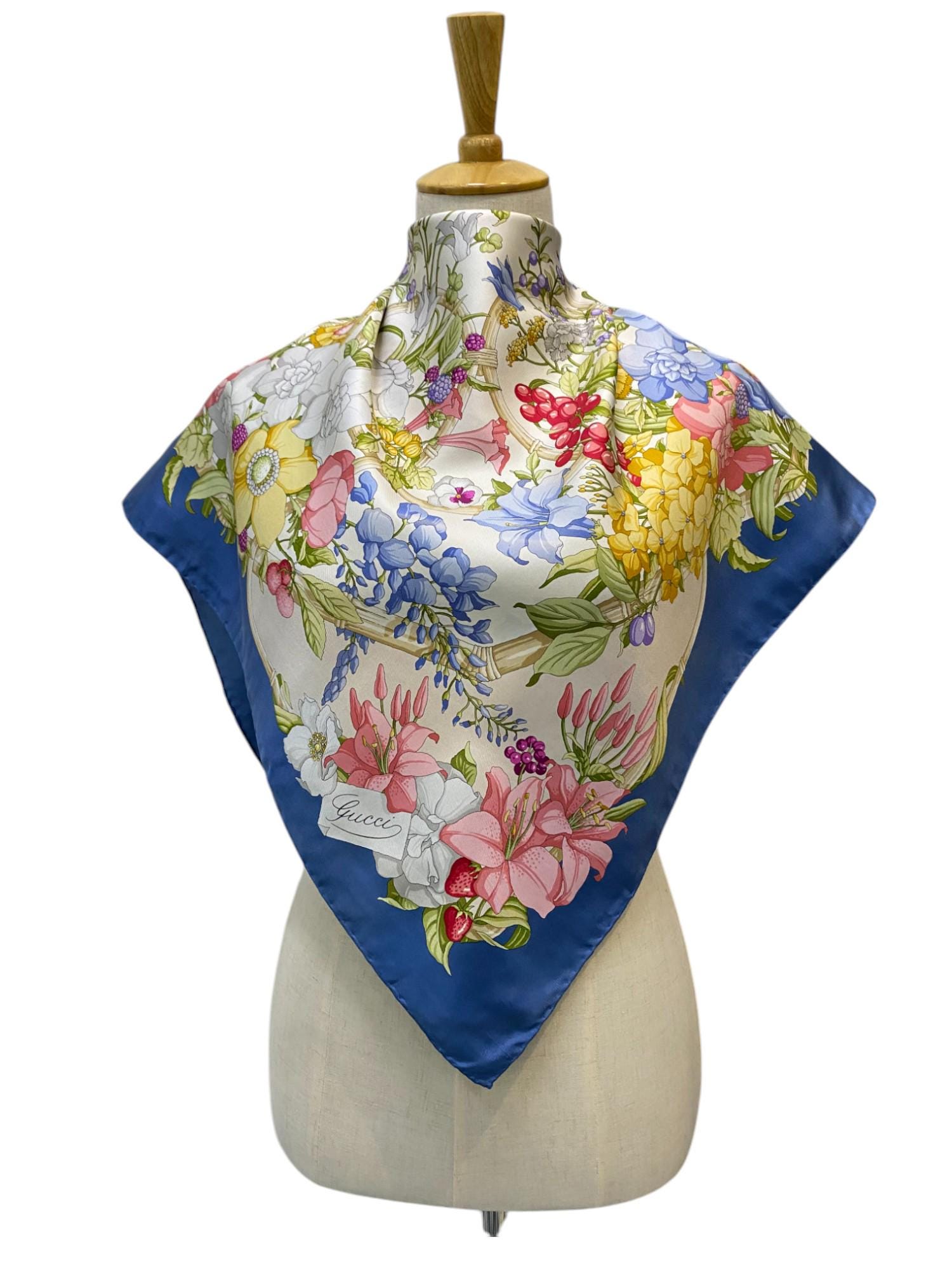 Floral gucci scarf - Etsy 日本