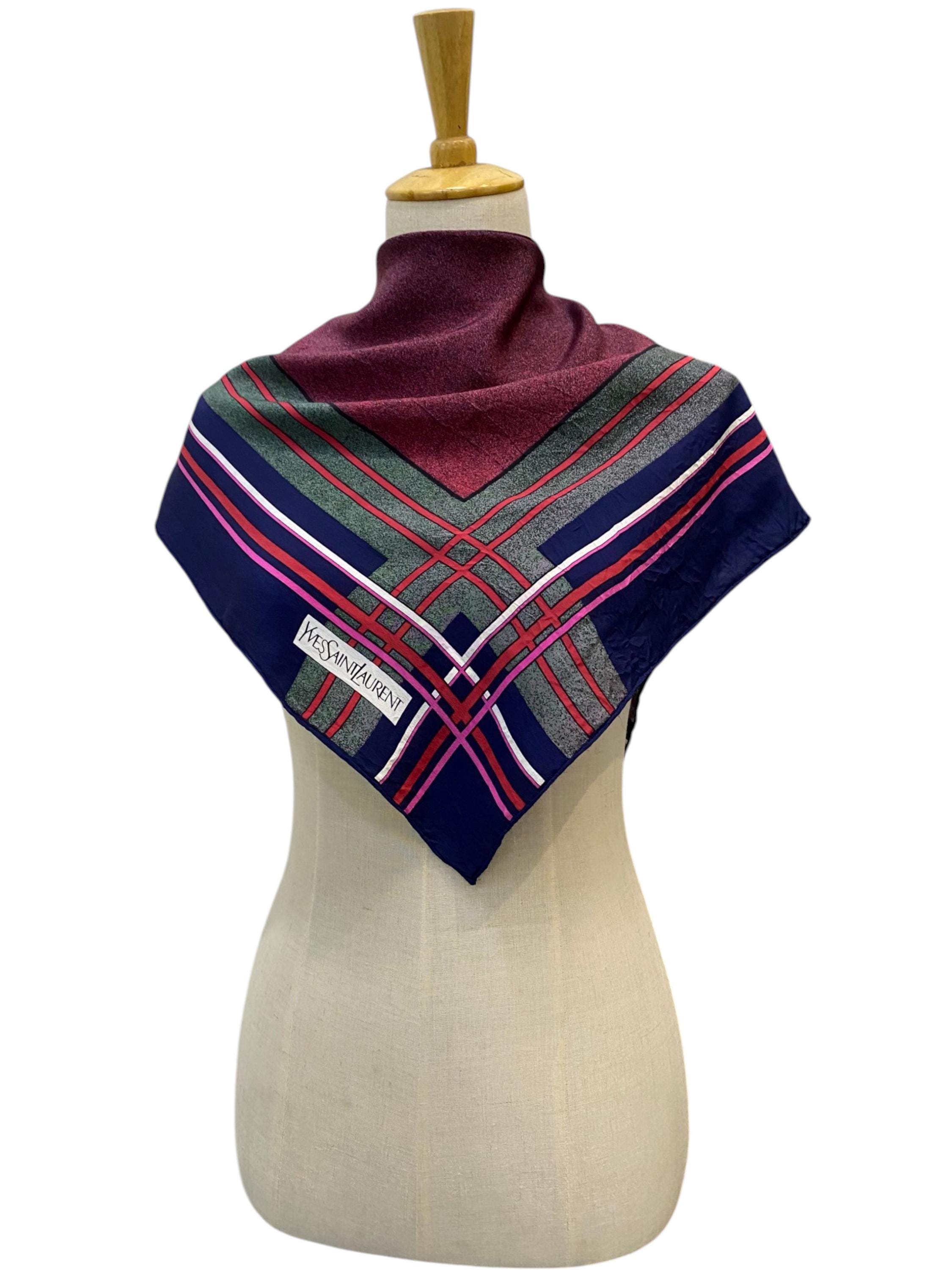 Vintage Ysl Scarf - Etsy