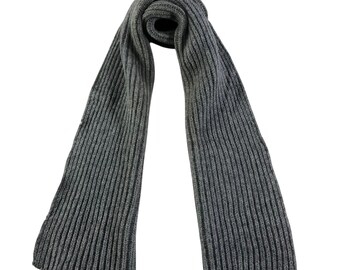 Vintage Givenchy Silk Wool Scarf Muffler Winter Neck Muffler