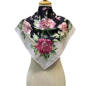 Yves saint laurent scarf - Etsy 日本