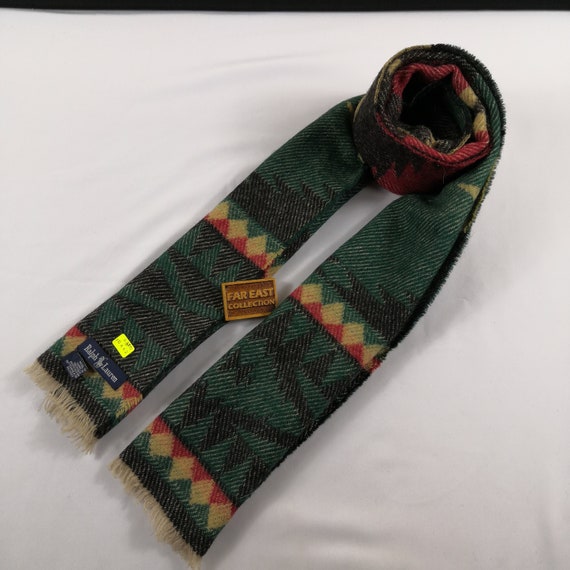 Vintage Ralph Lauren Scarf, Ralph Lauren Luxury Ac