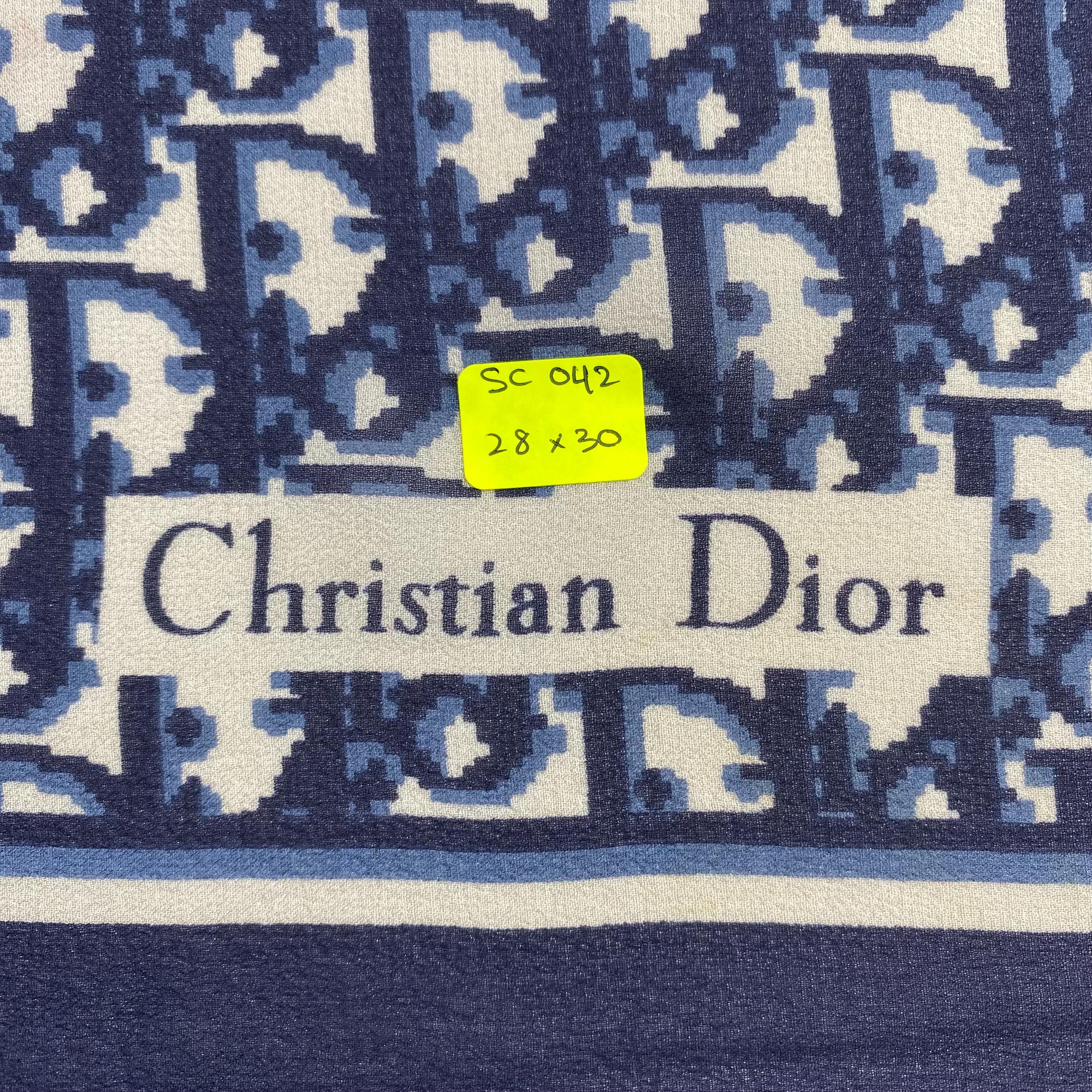 Vintage Christian Dior Trotter Silk Scarf Christian Dior