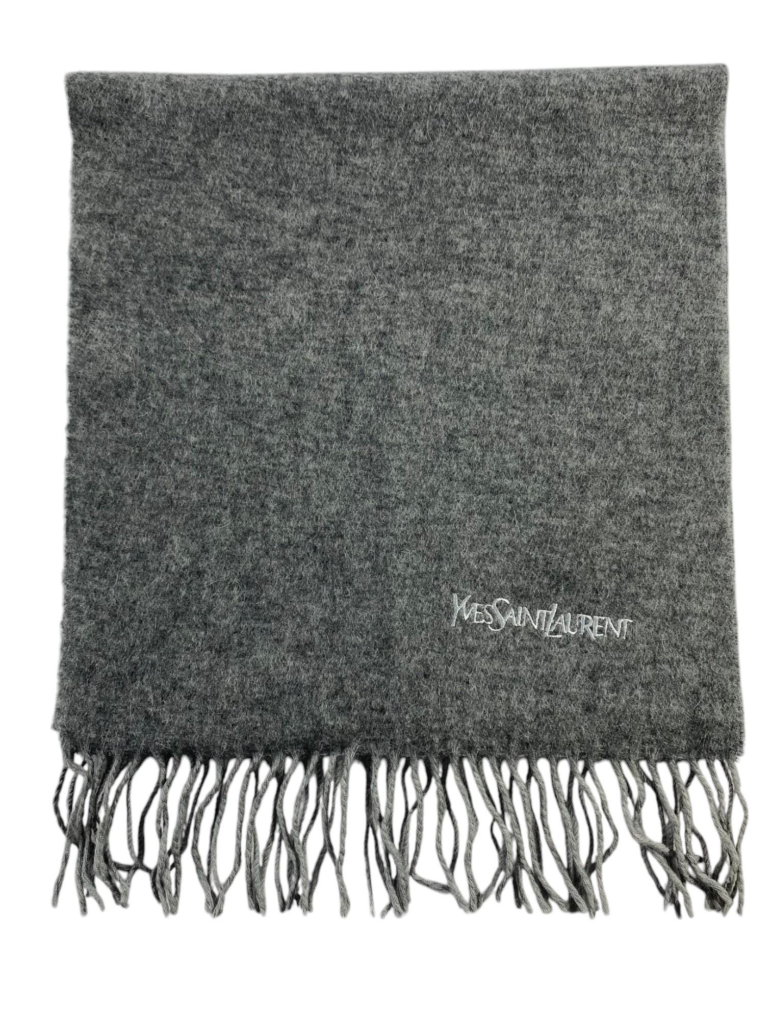 Vintage Yves Saint Laurent Scarf Yves Saint Laurent Muffler Yves