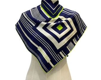 Vintage Christian Dior Trotter Silk Scarf Christian Dior Oblique