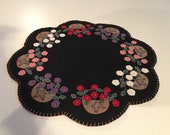 Spring penny rug