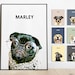 Pet Portrait Custom and Personalized. Pet Dog Wall Art DIGITAL DOWNLOAD to Print on Poster or Canvas for gift. 