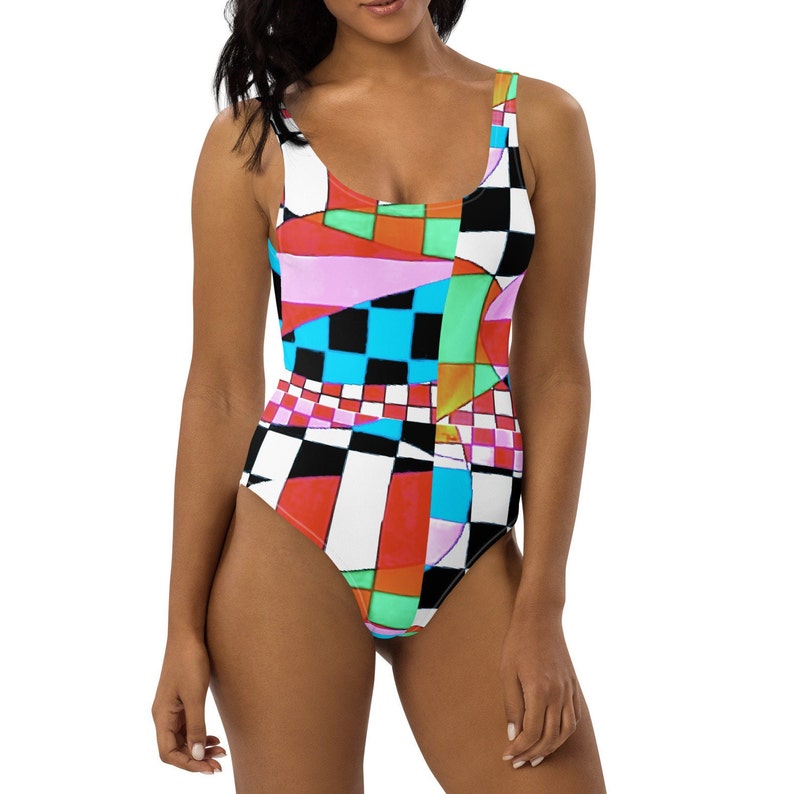 Arena Damen Badeanzug Feel Women's Glow U Back - Stretchy Swimming Costume