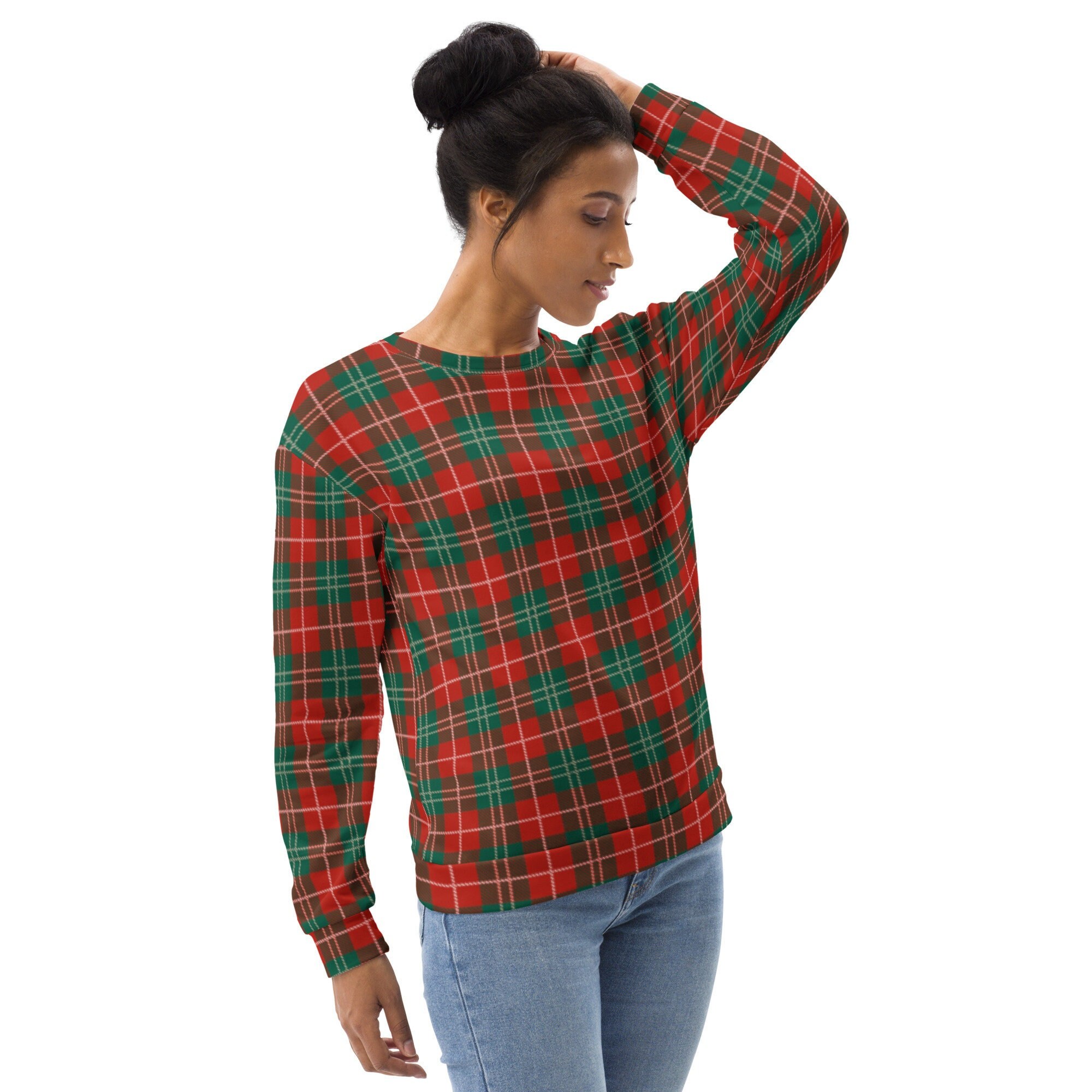 Tartan Jumper - Etsy UK
