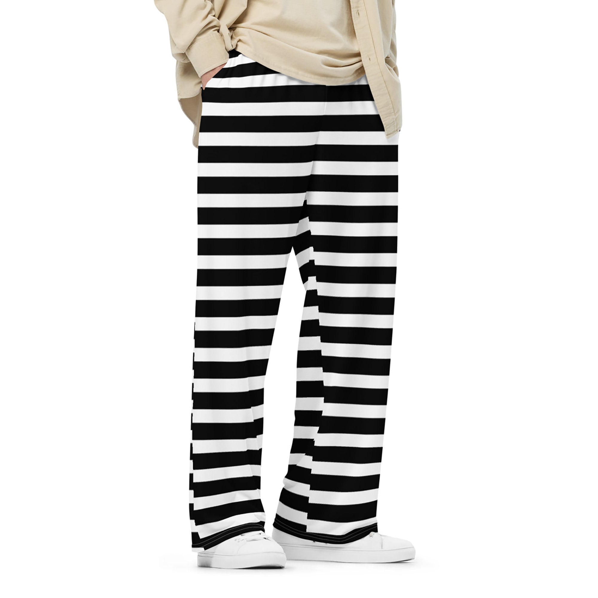 パンツ wide buggy stripe slacks used Women's Side Stripe Wide Leg Trousers - La Ligne x Target