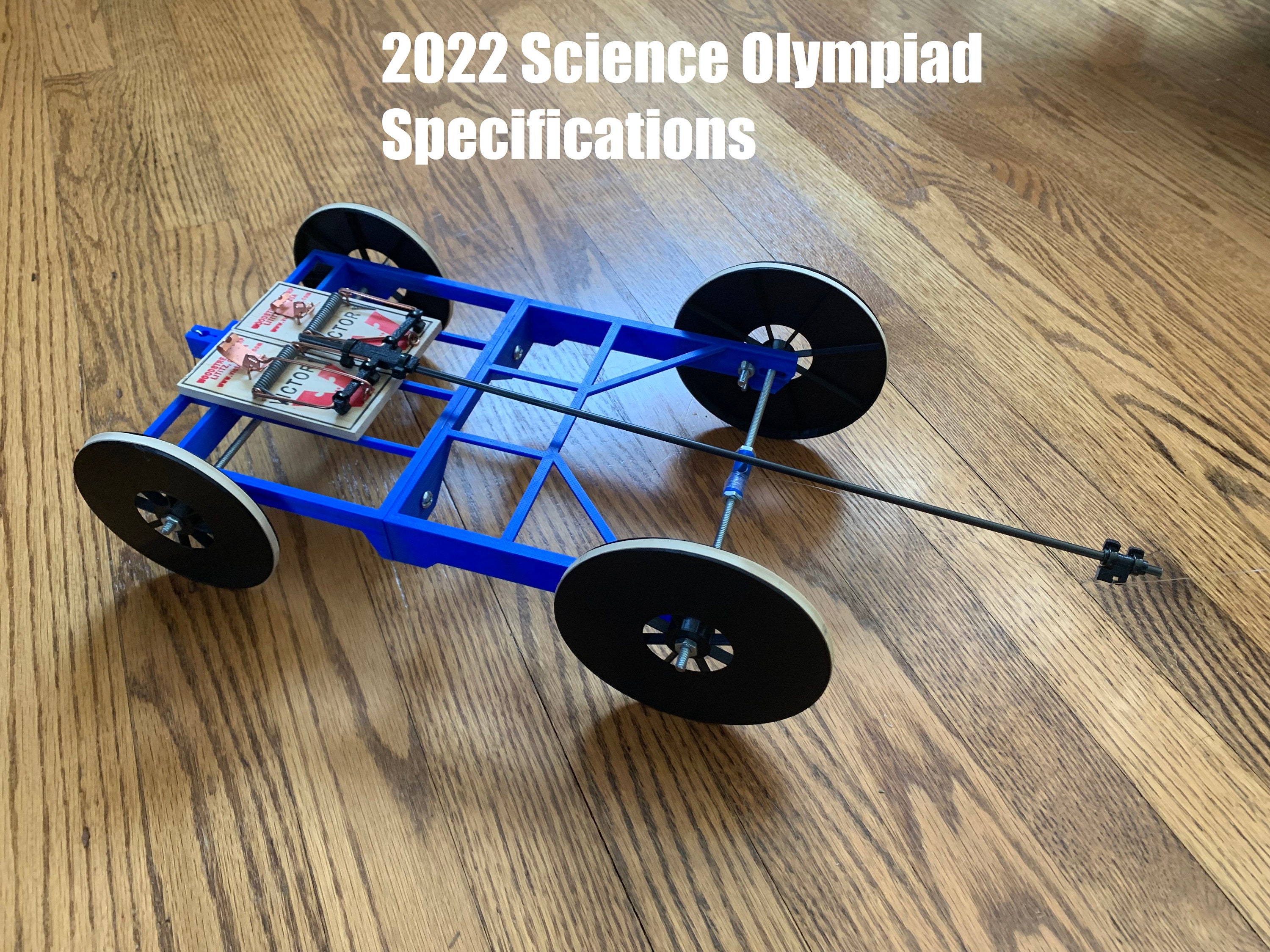 Mouse Trap Car 2022 Science Olympiad Design Specs Educational Toy