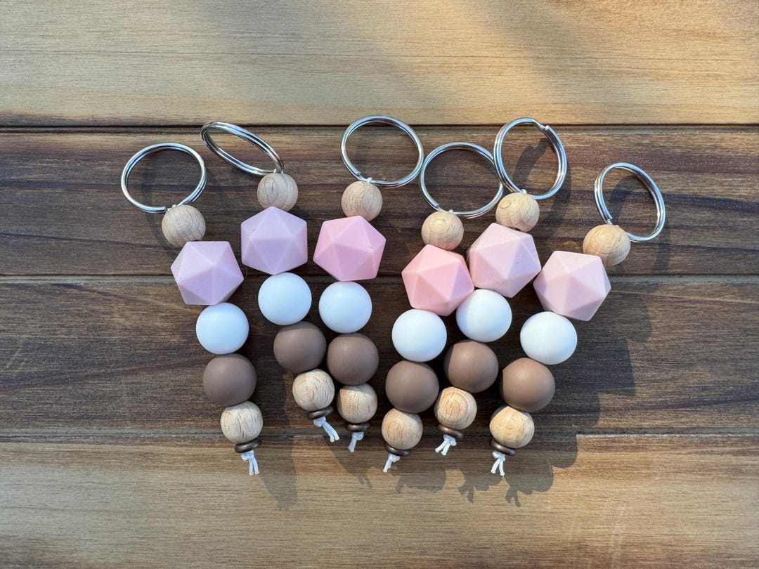 Neapolitan Keychain, Durable Colorful Design - Etsy