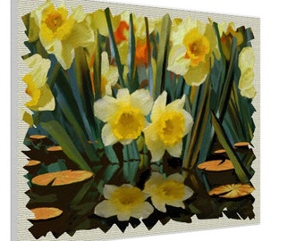 Remembering Narcissus - Print on Canvas, ready to hang