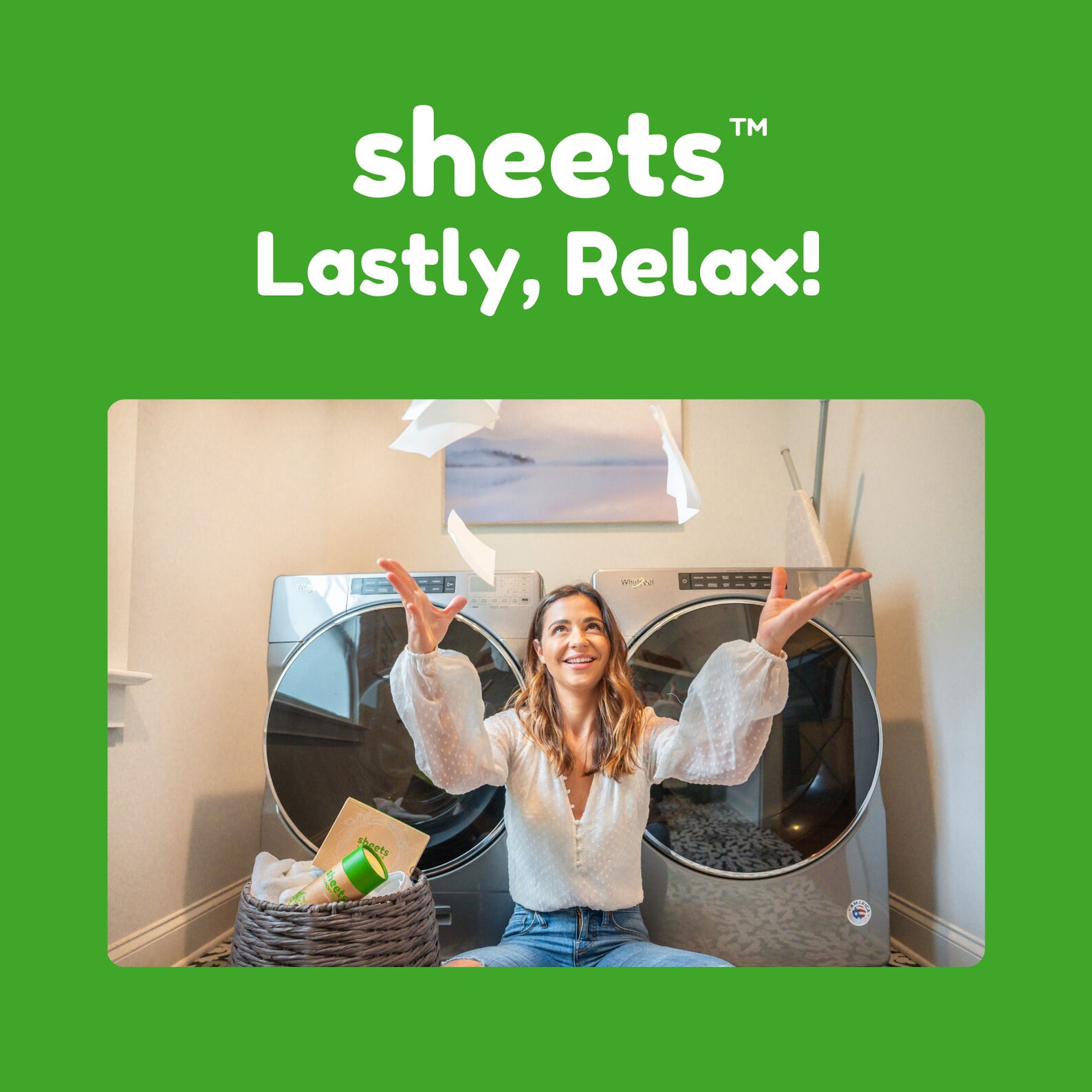 50 Free and Clear Laundry Sheets