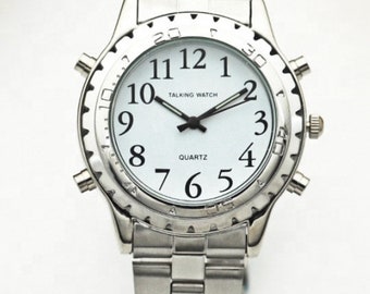 waterproof talking watch