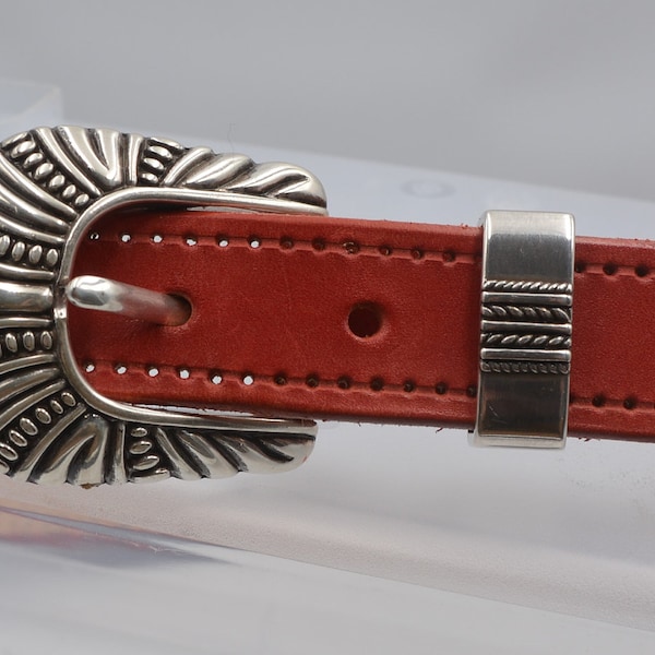 Tapered Western Belt Etsy