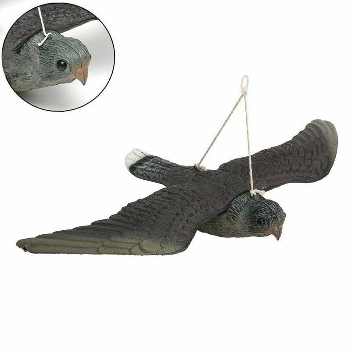 Pájaro Volador Artificial. Decoración Granja Control de | Etsy