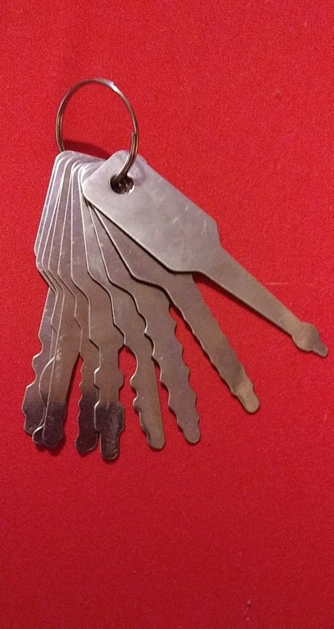 10 x Lock Pick Jiggler Keys / Jiggler Keys Different Shape Etsy