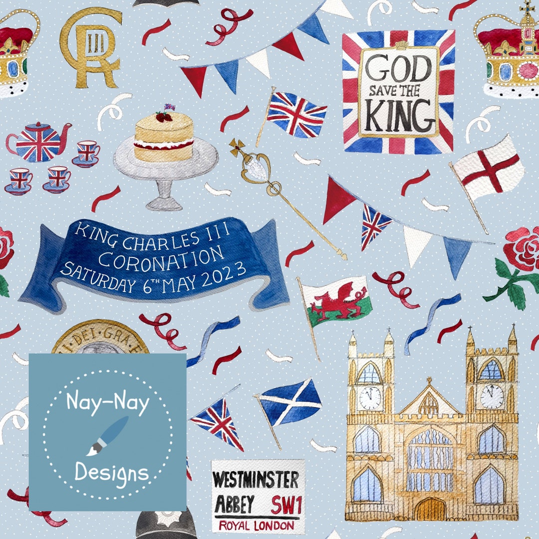 Coronation Rites Letters Design Coronation Seamless Design - Etsy