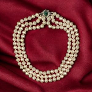 ヴィンテージ復刻版マリー・アントワネットネックレス - 925