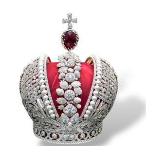 Vintage crown, The Great Catherie  Imperial Crown/coronation crown/Catherine the great coronation crown