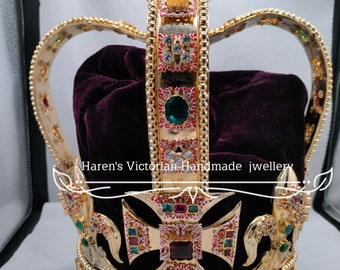 St. Edward Crown - Brass Royal Crown Replica