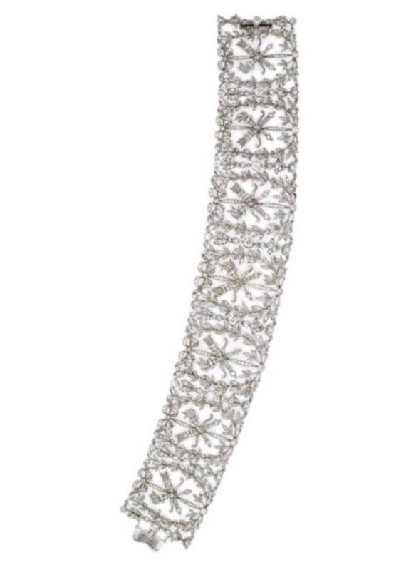 Edwardian Inspired Queen Mary of England Famous Choker Necklace in