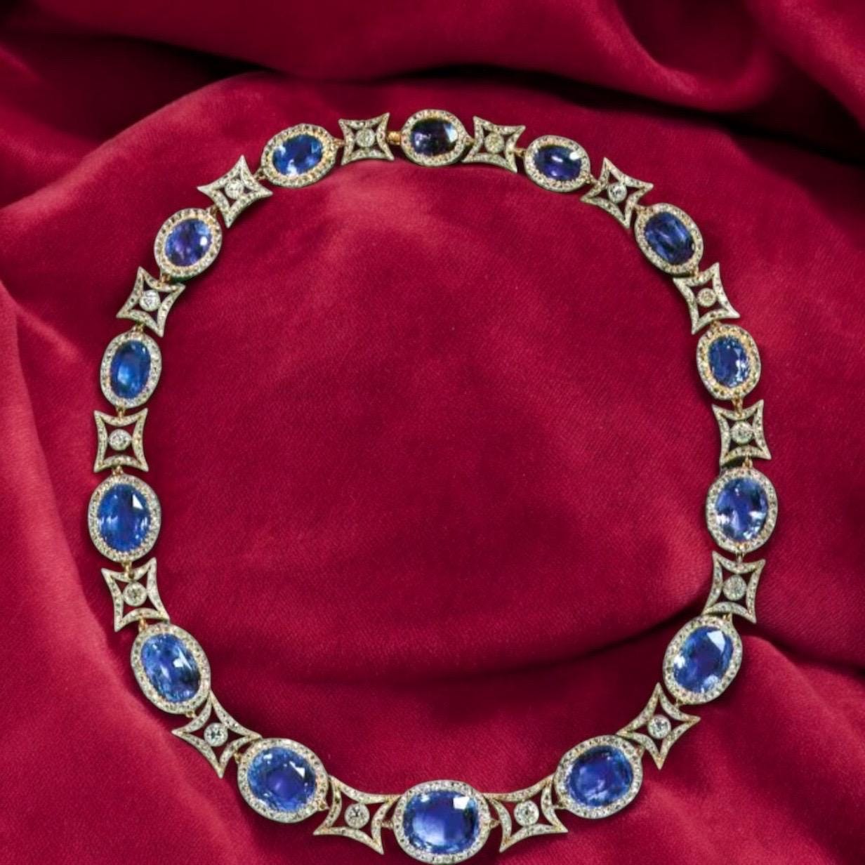 アクセサリー archive necklace SILVER WHITE SAPPHIRE FRINGE PENDANT NECKLACE 001-640-05364