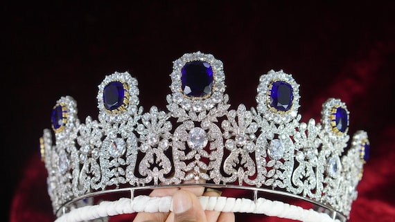 Edwardian Era Inspired CZ Zircon 925 Silver Duchess of