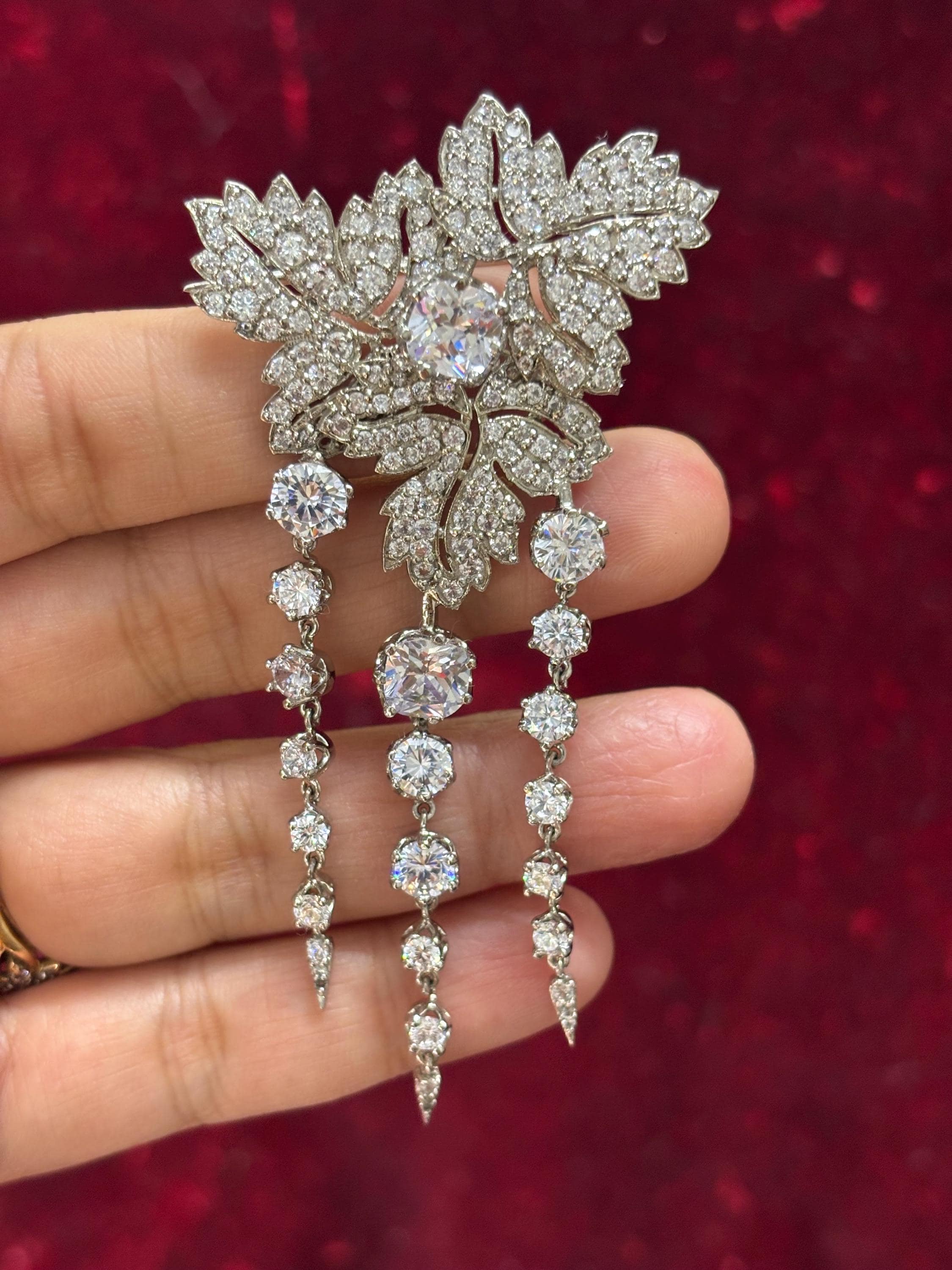 Empress Eugenie Tribute: Royal Replica 925 Silver Cubic Zirconia