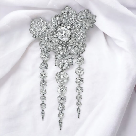 Empress Eugenie Tribute: Royal Replica 925 Silver Cubic Zirconia