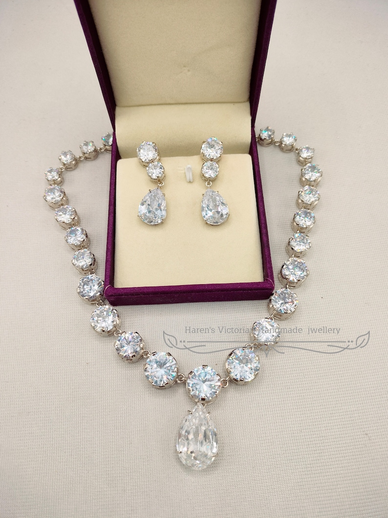 Edwardian Style Queen Elizabeth II Sim Diamond Sterling Silver - Etsy