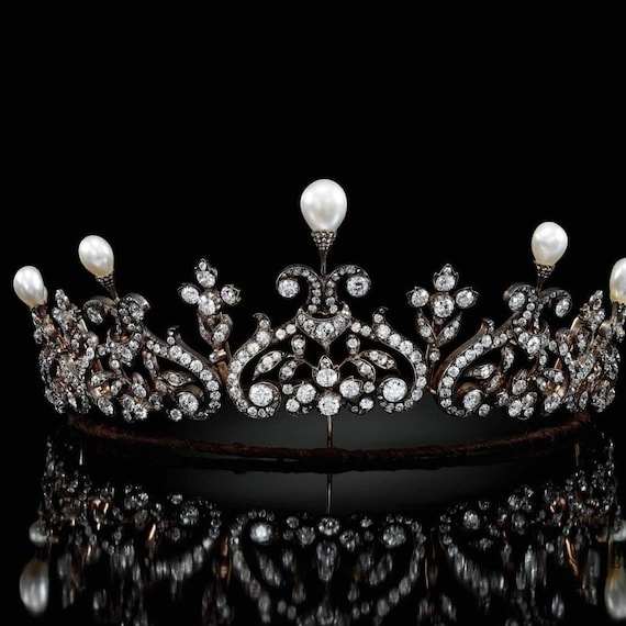 Edwardian Style American Diamond  display picture 2