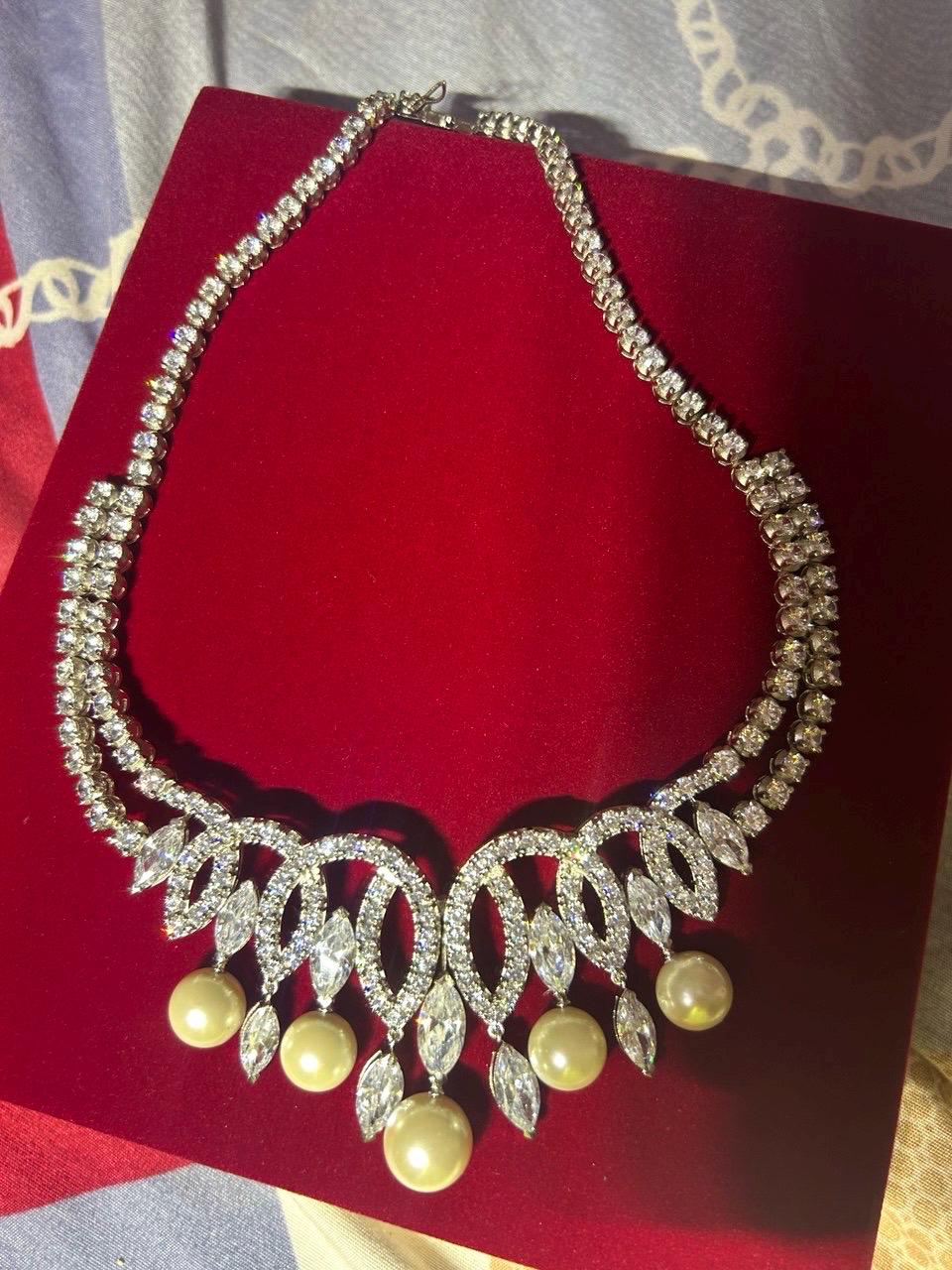 925 スターリングsilver cz ダイアナ妃モデル ネックレス Princess diana necklace - Etsy 日本
