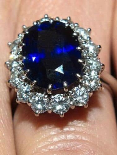 Princess diana diamond ring clearance