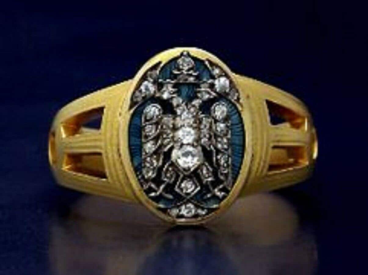 Imperial russia ring - Etsy 日本