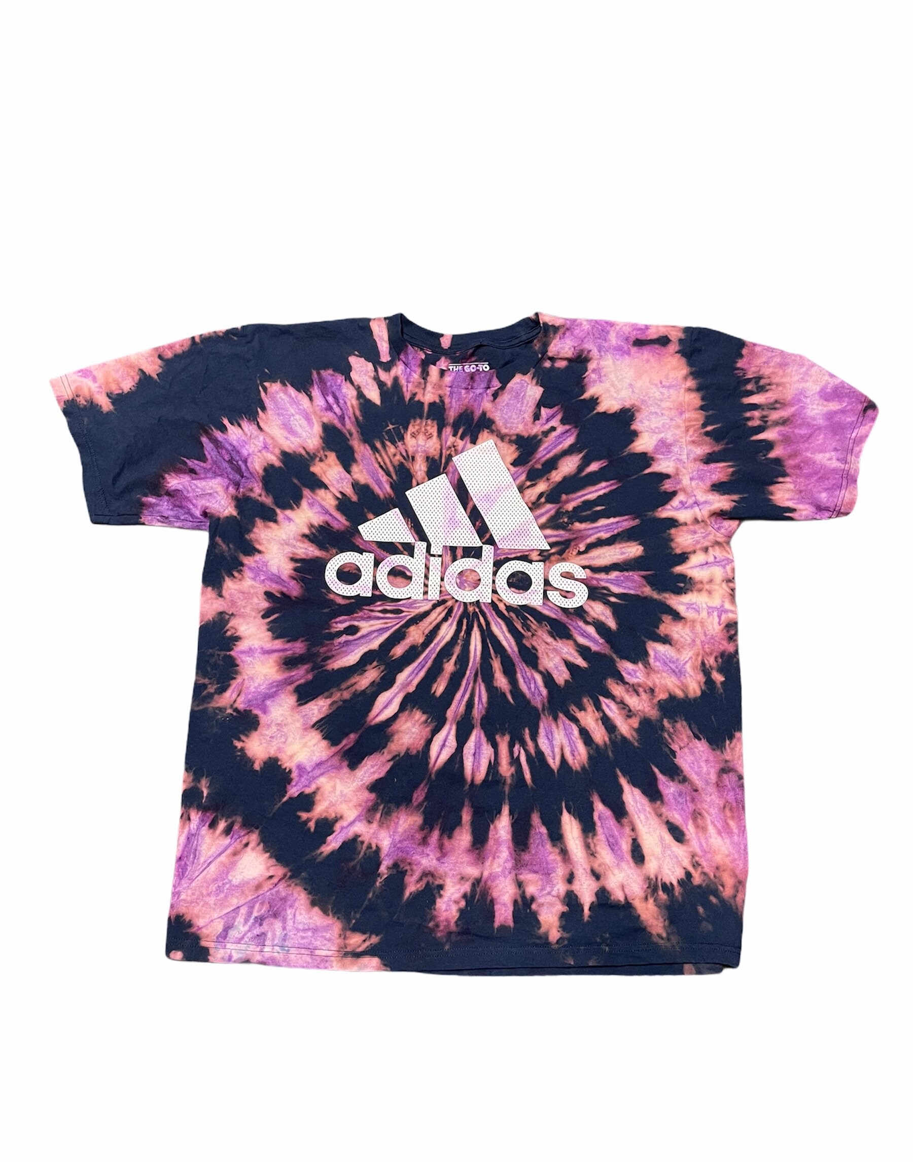 Adidas reverse tie dye unisex xl graphic t shirt Etsy