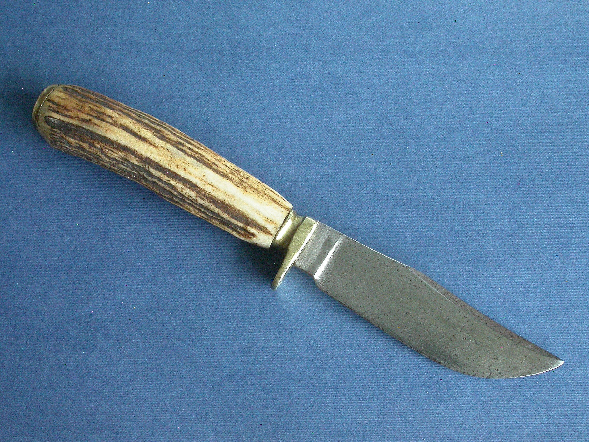 Early Sheffieldmade Bowie/Hunting Knife with Stag Handle Etsy
