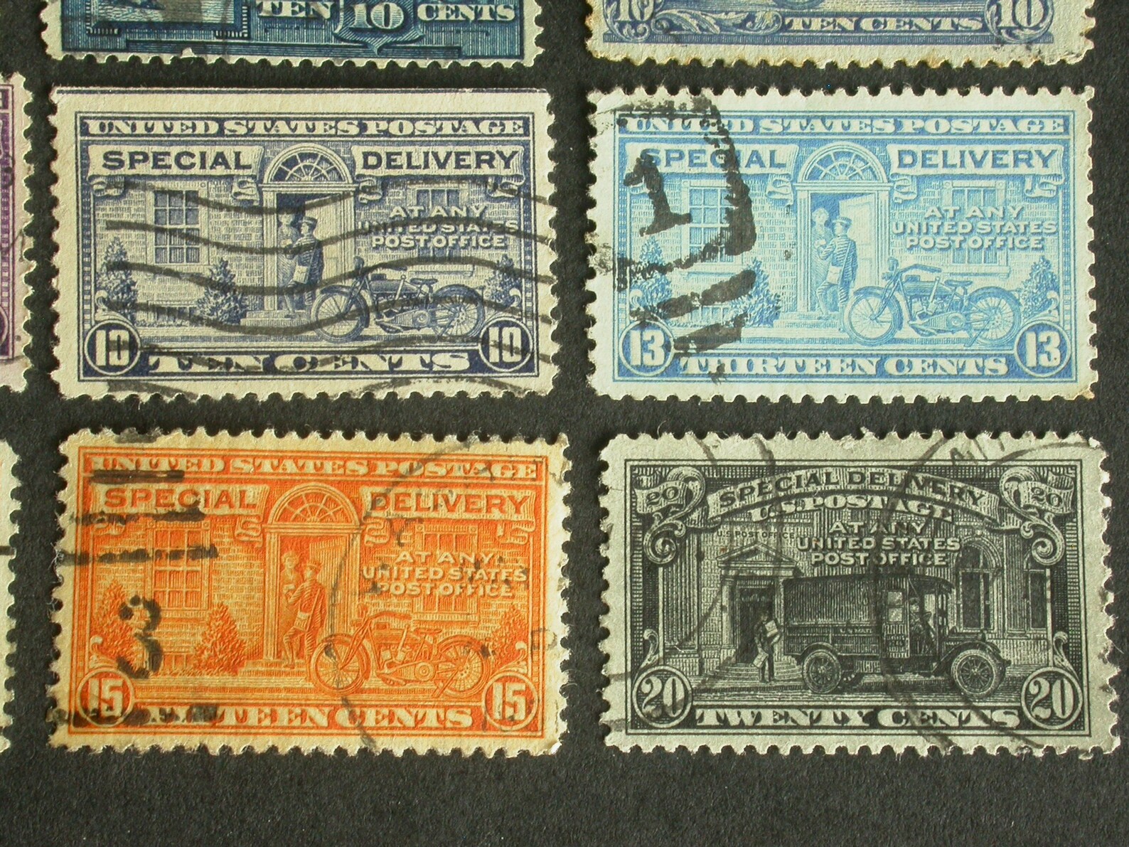USA Special Delivery Stamps from the 19th & 20th Centuries Etsy