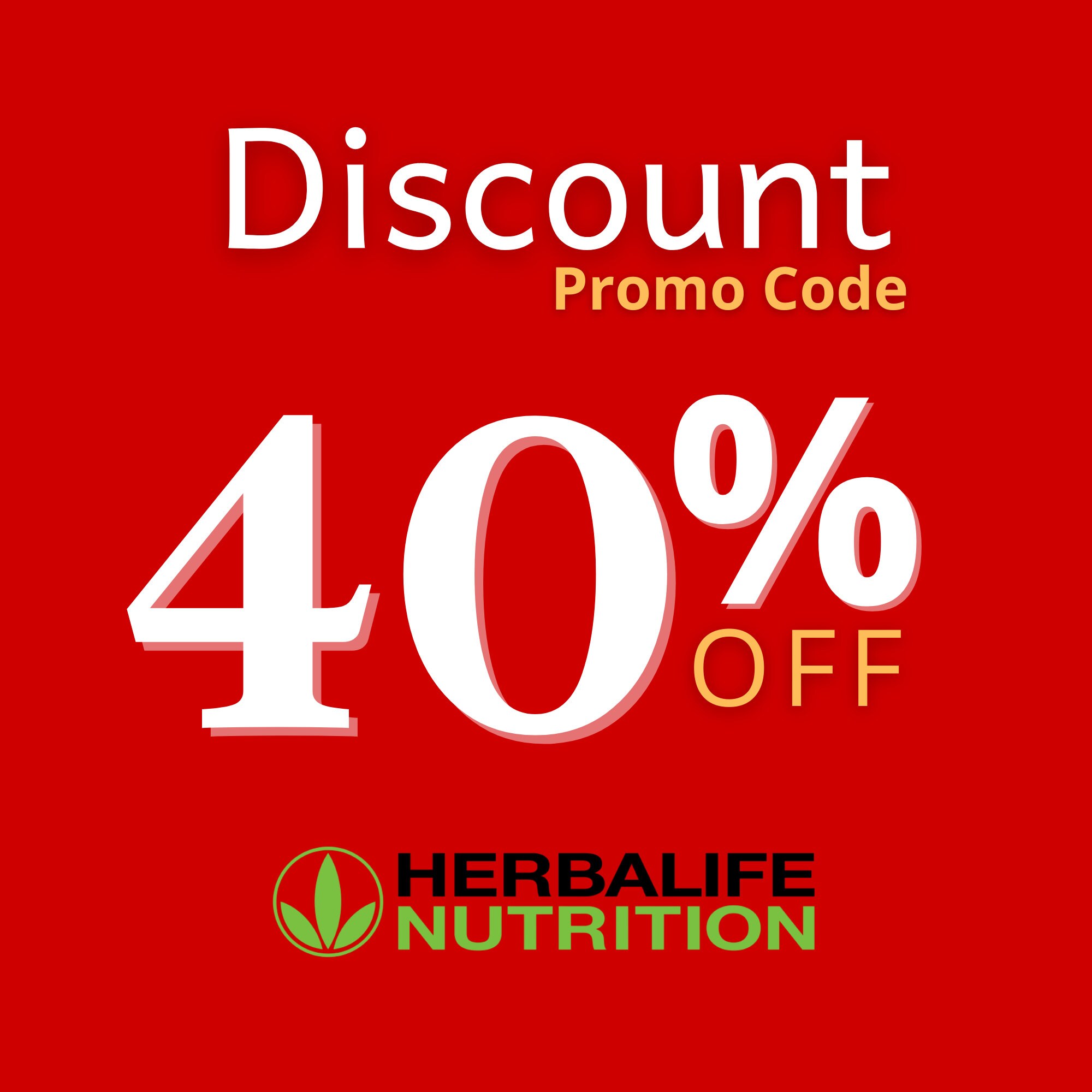 Herbalife Nutrition 40 OFF Discount Promo Code USA / Gift Etsy