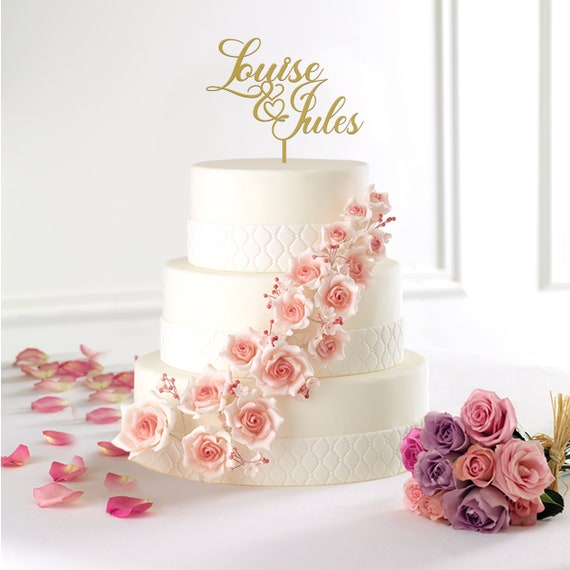 Wedding Cake Topper Custom Wedding Cake Topper Wooden Etsy Wedding Cake Topper Custom Wedding Cake Topper Wooden Etsy