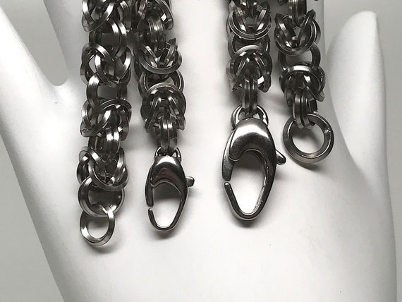 Large Lobster Clasp, Stainless Steel - Weave Got Maille